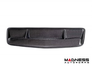 Ford Mustang Hood Vent - Carbon Fiber - Type V5